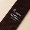 Custom Embroidered Socks - Personalized Groomsmen Proposal Wedding Gifts For Groomsmen - The Groomsmen Crew