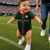 Custom Mexico World Football Baby Jersey Bodysuit - Personalized Baby Shower, Gender Reveal Gifts For New Moms, New Dads, Football Lovers - Little Football Star