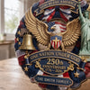 Custom Wood Sign - Personalized America 250th Anniversary Gifts For Mom, Dad, Brother, Sister, Kids - Liberty Looks Good On Everyone