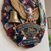 Custom Wood Sign - Personalized America 250th Anniversary Gifts For Mom, Dad, Brother, Sister, Kids - Liberty Looks Good On Everyone