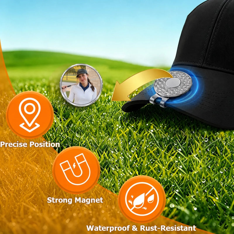 Custom Photo Golf Ball Marker - Personalized Birthday Gifts For Golf Lovers, Sports Fans, Sports Lovers - Where Patience Meets Precision
