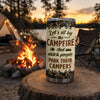 Custom 4 In 1 Can Cooler Tumbler - Personalized Birthday Camping Gifts For Campers, Husband And Wife, Him And Her - Camp Life, Couple Vibes