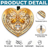 Custom Car Visor Clip - Personalized Memorial Sympathy Gifts For Loss Of Mom, Dad - Loved Beyond Words Always