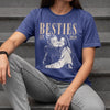 Custom Photo Washed Cotton T-shirt - Personalized Best Friend Birthday Gifts For Women, Besties, Sisters, BFF - Still Rocking Together After All These Years