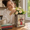 Custom Book Vase - Personalized Bookish Gifts For Book Lovers, Bookworms, Readers - Booked All Day