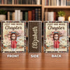 Custom Book Vase - Personalized Bookish Gifts For Book Lovers, Bookworms, Readers - Booked All Day