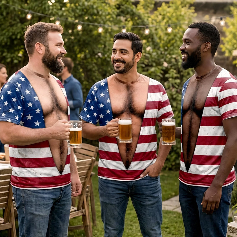 Custom T-shirt - Personalized Funny Gifts For Men - Freedom Looks Good On Me