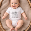 Custom Photo Baby Onesie -  Personalized Baby Shower, Gender Reveal Gifts For New Moms, New Dads, New Parents, Dog Cat Lovers - Our Pack Just Got Cuter