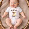 Custom Photo Baby Onesie -  Personalized Baby Shower, Gender Reveal Gifts For New Moms, New Dads, New Parents, Dog Cat Lovers - Our Greatest Adventure Has Arrived