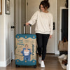 Custom Luggage Cover - Personalized Summer Vacation And Travel Gifts For Women, Besties, Sisters, BFF - Adventure Awaits Everywhere