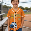 Custom Kids Baseball Jersey - Personalized Birthday Gifts For Kids - Little Dream Big Adventures