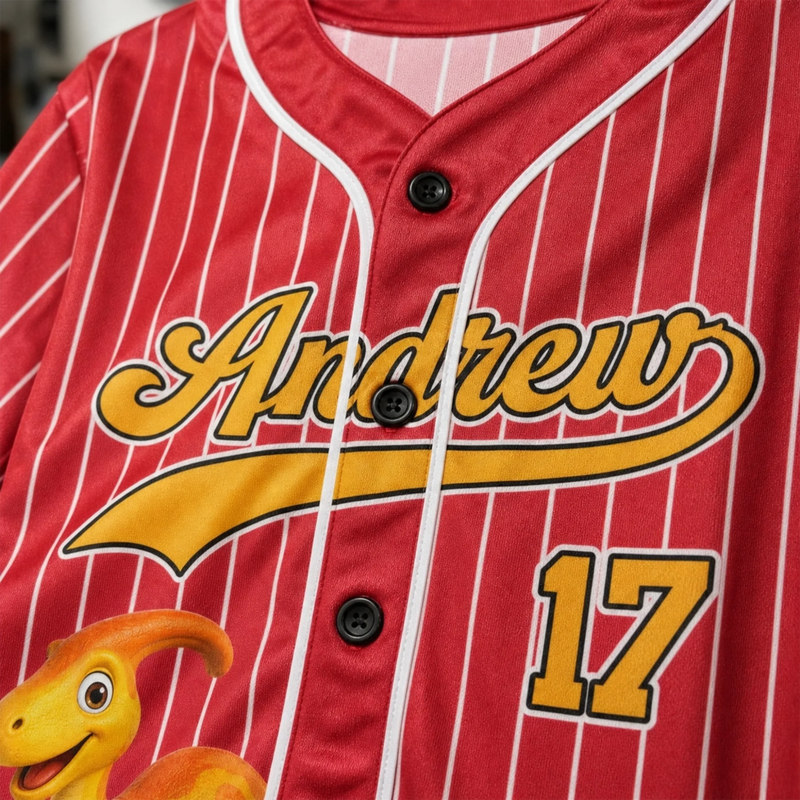 Custom Kids Baseball Jersey - Personalized Birthday Gifts For Kids - Little Dream Big Adventures