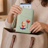 Custom Passport Holder Wallet - Personalized Summer Vacation And Travel Gifts For Women, Besties, Sisters, BFF, Family, Yourself - Travel More Smile More