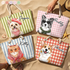 Custom Summer Beach Bag - Personalized Birthday Gifts For Dog Cat Lovers, Dog Dad And Mom, Cat Owners - Sunny Paws Happy Days