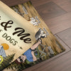 Custom Flag - Personalized Travel Camping Gifts For Campers, Husband And Wife, Him And Her, Dog Lovers, Dog Dad And Mom - Adventure Together
