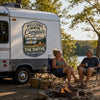 Custom RV Decal - Personalized Birthday Camping Gifts For Campers - Our Happy Camper Place