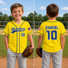 Custom Kids Baseball Jersey - Personalized Birthday Gifts For Kids - Future Star In The Making