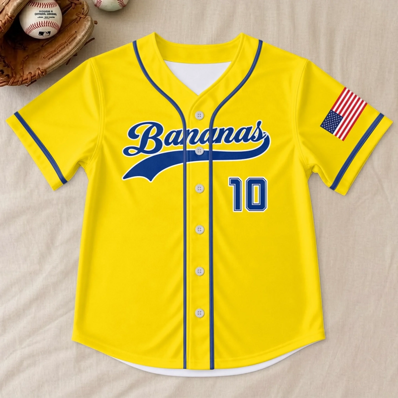Custom Kids Baseball Jersey - Personalized Birthday Gifts For Kids - Future Star In The Making