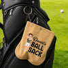 Custom Flannel Golf Ball Bag Sack - Personalized Birthday Gifts For Golf Lovers, Sports Fans, Sports Lovers - Fairways And Good Days