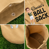 Custom Flannel Golf Ball Bag Sack - Personalized Birthday Gifts For Golf Lovers, Sports Fans, Sports Lovers - Fairways And Good Days