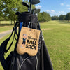 Custom Flannel Golf Ball Bag Sack - Personalized Birthday Gifts For Golf Lovers, Sports Fans, Sports Lovers - Fairways And Good Days