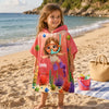 Custom Photo Poncho Beach Towel - Personalized Summer Vacation And Travel Gifts For Women, Men, Kids - Little Ocean Explorer