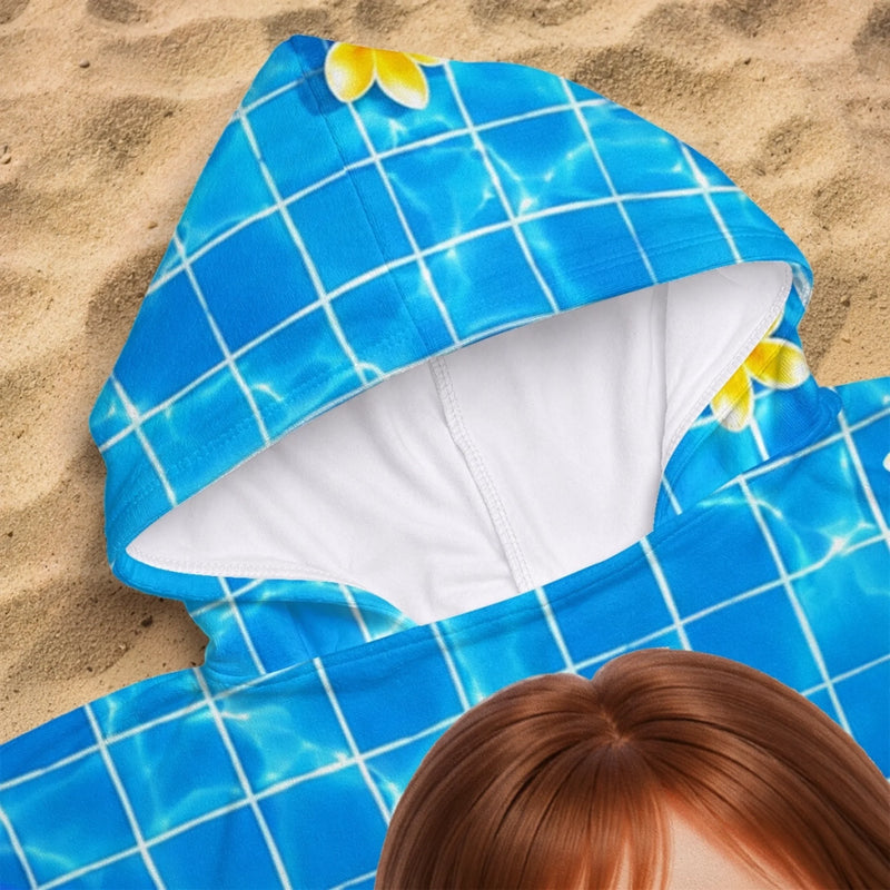 Custom Photo Poncho Beach Towel - Personalized Summer Vacation And Travel Gifts For Women, Men, Kids - Summer Is Calling