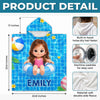 Custom Photo Poncho Beach Towel - Personalized Summer Vacation And Travel Gifts For Women, Men, Kids - Summer Is Calling