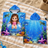 Custom Photo Poncho Beach Towel - Personalized Summer Vacation And Travel Gifts For Women, Men, Kids - Summer Is Calling