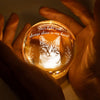 Custom Photo Crystal Globe Lamp - Personalized Pet Memorial Sympathy Gifts For Dogs, Cats - Never Gone From Heart