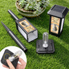 Custom Photo Solar Garden Light - Personalized Pet Memorial Sympathy Gifts For Dogs, Cats - Always Chasing Rainbows