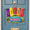 Custom Poolside Wood Sign - Personalized Summer Vacation And Travel Gifts For Grandma, Grandpa - Family Fun Starts Here