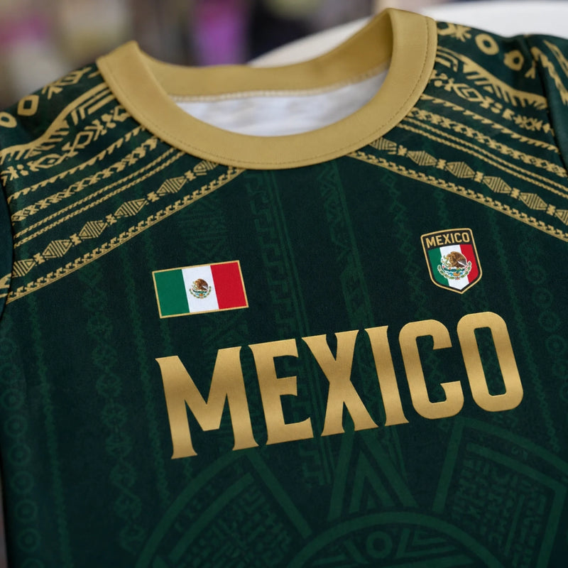 Custom Mexico World Football Baby Jersey Bodysuit - Personalized Baby Shower, Gender Reveal Gifts For New Moms, New Dads, Football Lovers - Future El Tri Star In Making