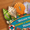 Custom Poolside Wood Sign - Personalized Summer Vacation And Travel Gifts For Grandma, Grandpa - Making Waves Together