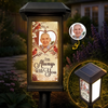 Custom Photo Solar Garden Light - Personalized Memorial Sympathy Gifts For Loss Of Mom, Dad - Always With You
