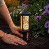 Custom Photo Solar Garden Light - Personalized Memorial Sympathy Gifts For Loss Of Mom, Dad - Always With You