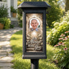 Custom Photo Solar Garden Light - Personalized Memorial Sympathy Gifts For Loss Of Mom, Dad - Forever With You