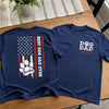Custom Photo Unisex T-shirt - Personalized America 250th Anniversary, Birthday Gifts For Dog Lovers, Dog Dad - Beloved Dog Dad Ever