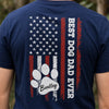 Custom Photo Unisex T-shirt - Personalized America 250th Anniversary, Birthday Gifts For Dog Lovers, Dog Dad - Beloved Dog Dad Ever