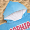 Custom Poncho Beach Towel - Personalized Summer Vacation And Travel Gifts For Women, Men, Kids - Find Me At The Beach