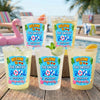 Custom Party Cups - Personalized Summer Vacation And Travel, Poolside Gifts For Best Friends, Family - Making Waves All Summer Long