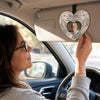 Custom Car Visor Clip - Personalized Memorial Sympathy Gifts For Loss Of Mom, Dad - Loved More Than Ever