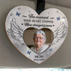 Custom Car Visor Clip - Personalized Memorial Sympathy Gifts For Loss Of Mom, Dad - Loved More Than Ever