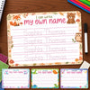 Custom Kids Acrylic Tracing Board - Personalized Back To School Gifts For Kids - Ready For A New Adventure