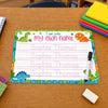 Custom Kids Acrylic Tracing Board - Personalized Back To School Gifts For Kids - Ready For A New Adventure