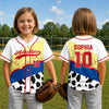 Custom Kids Baseball Jersey - Personalized Birthday Gifts For Kids - Big Dreams Start Small