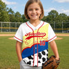 Custom Kids Baseball Jersey - Personalized Birthday Gifts For Kids - Big Dreams Start Small