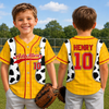 Custom Kids Baseball Jersey - Personalized Birthday Gifts For Kids - Every Day Is An Adventure