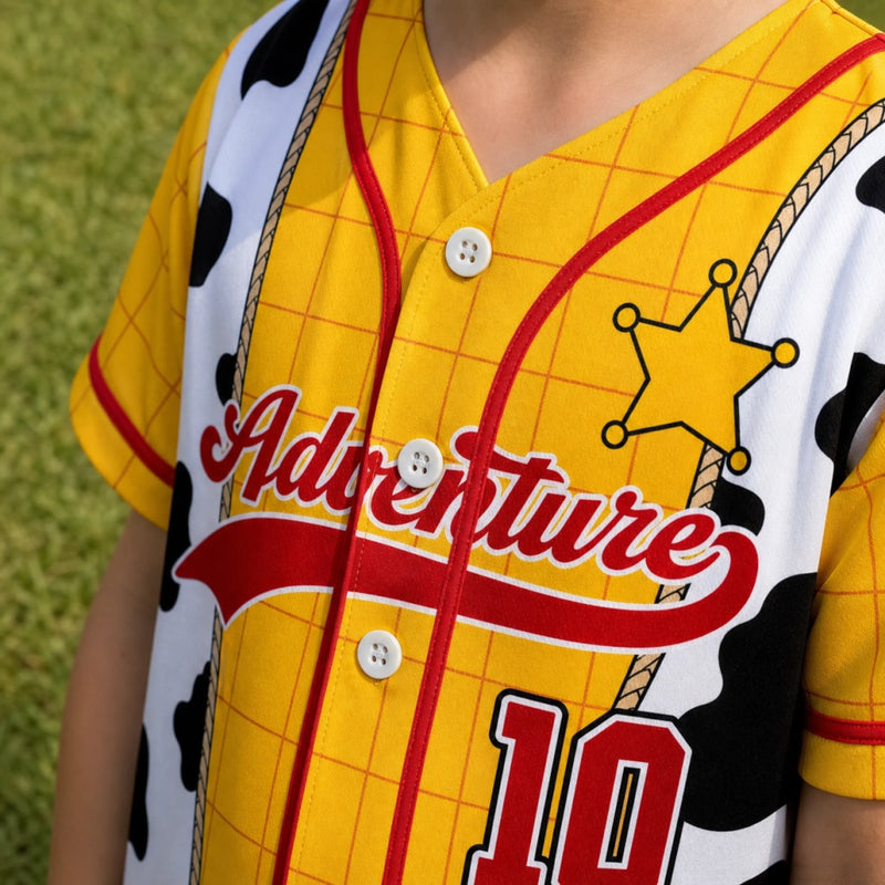Custom Kids Baseball Jersey - Personalized Birthday Gifts For Kids - Every Day Is An Adventure