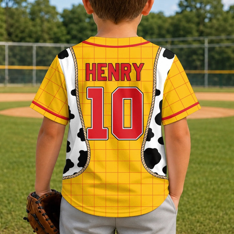 Custom Kids Baseball Jersey - Personalized Birthday Gifts For Kids - Every Day Is An Adventure
